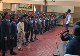 Assembly by Grade 9